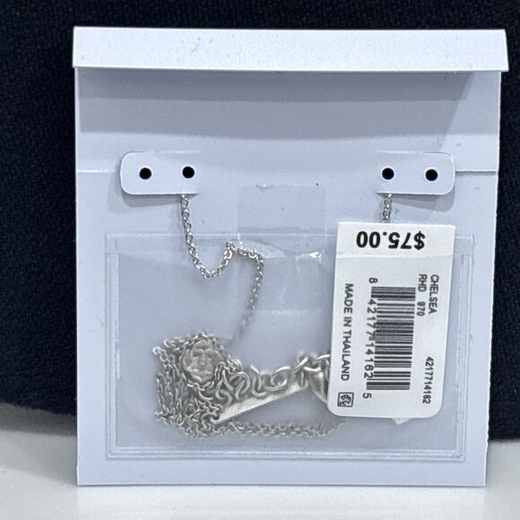 Kendra Scott Chelsea Pendant Necklace Iridescent Drusy NEW - Picture 4 of 8